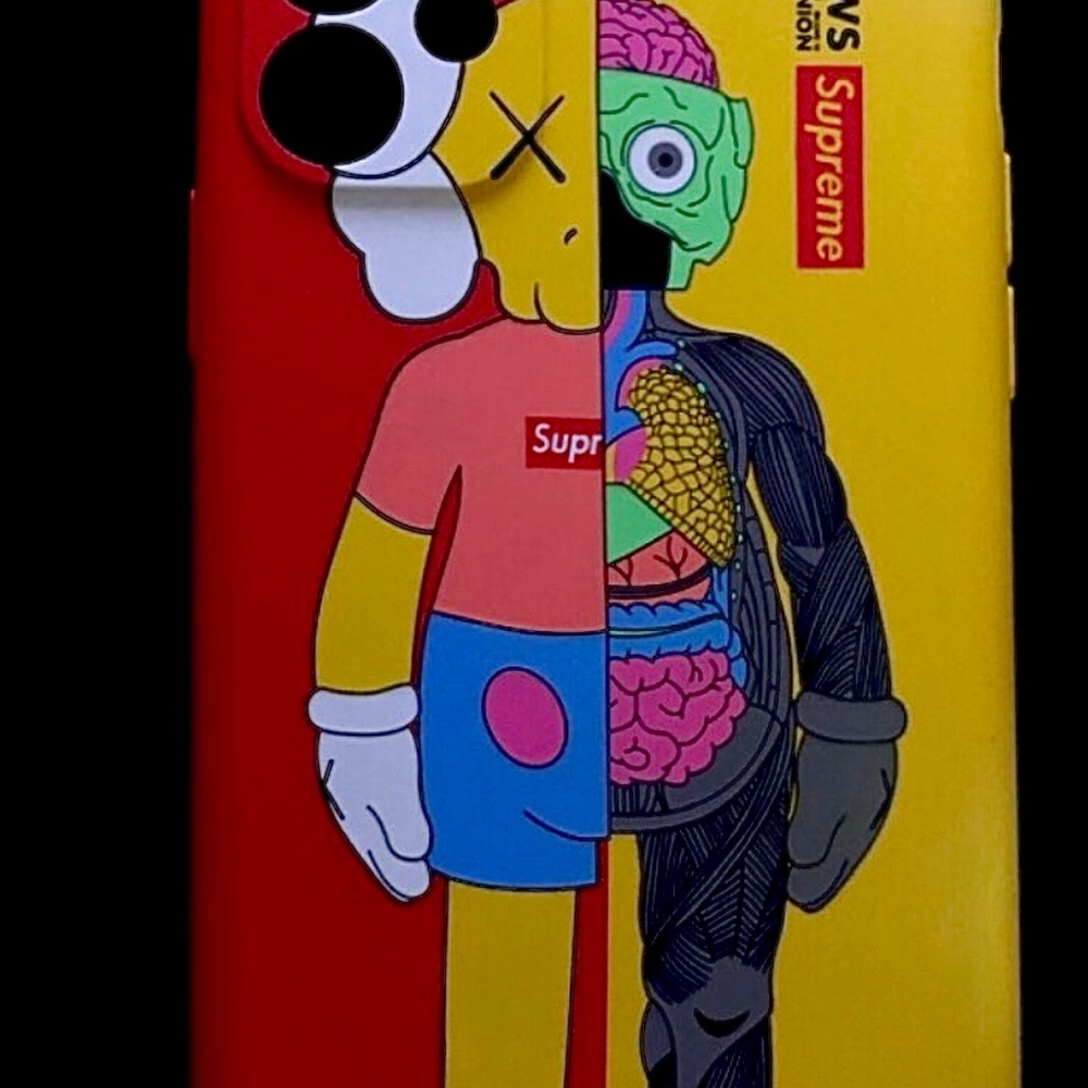 Supreme Cartoon Graphic Phone Case